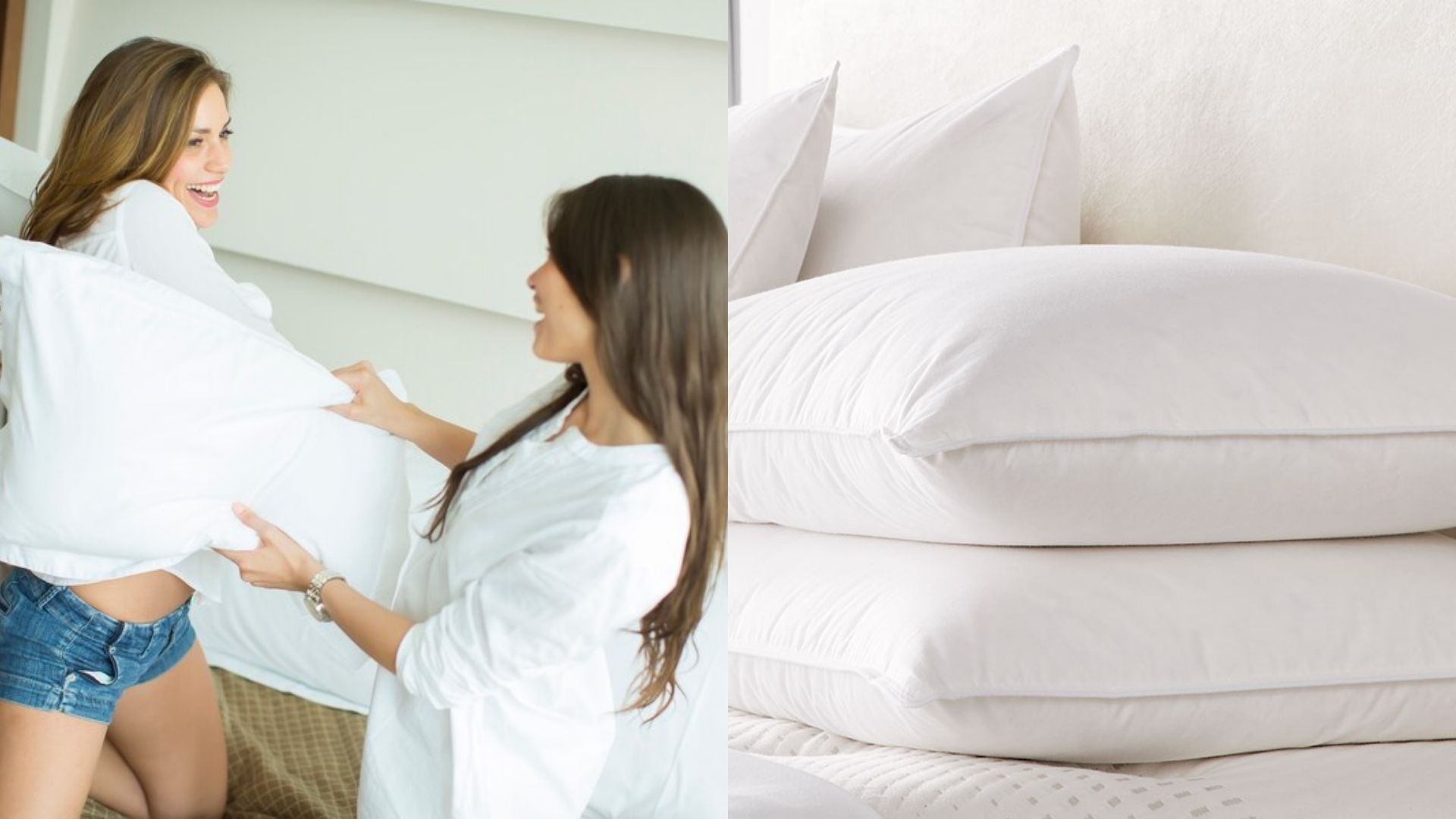 how to clean down pillows at home